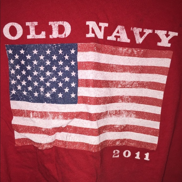 Old Navy American Flag 2011 girls shirt - Picture 4 of 4